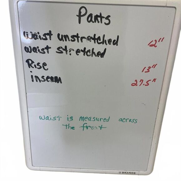 Brand New Vintage 80s 90s Condor Women's 7/8 Red Paperbag Ankle Pants - Picture 5 of 11